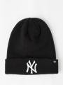 Czapka Zimowa 47 Brand New York Yankess MLB Haymaker '47 Czarna / Biała