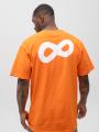 T-shirt Oversize Męski Pomarańczowy Prosto Infinity D