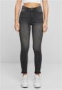 Spodnie Jeansowe Damskie Czarne Urban Classics TB6865