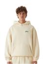 Bluza Z Kapturem Oversize Męska Biała Lost Youth LY420 
