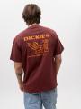 Koszulka Z Krótkim Rękawem Męska Bordowa Dickies Burns
